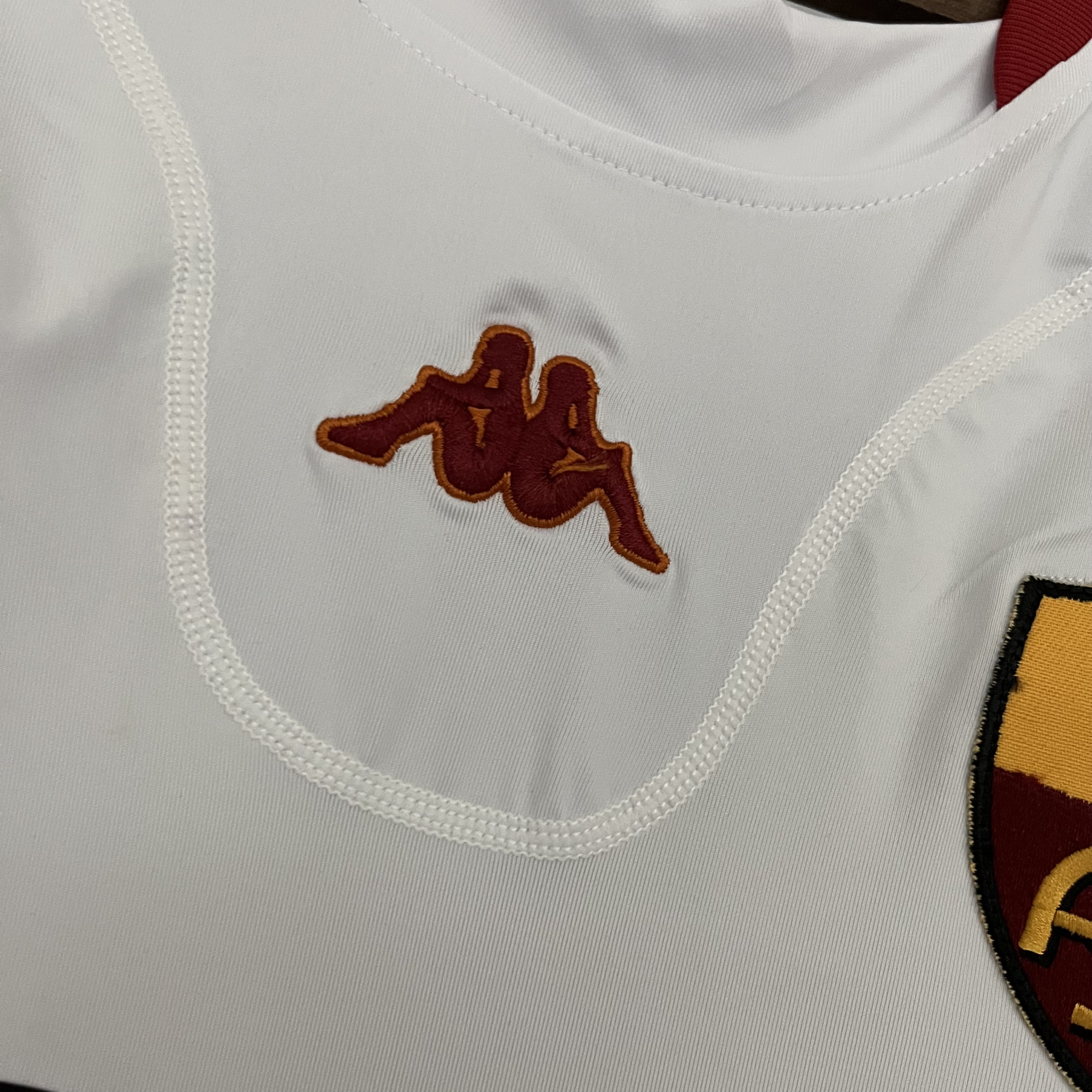 Roma Mens Retro Away Jersey