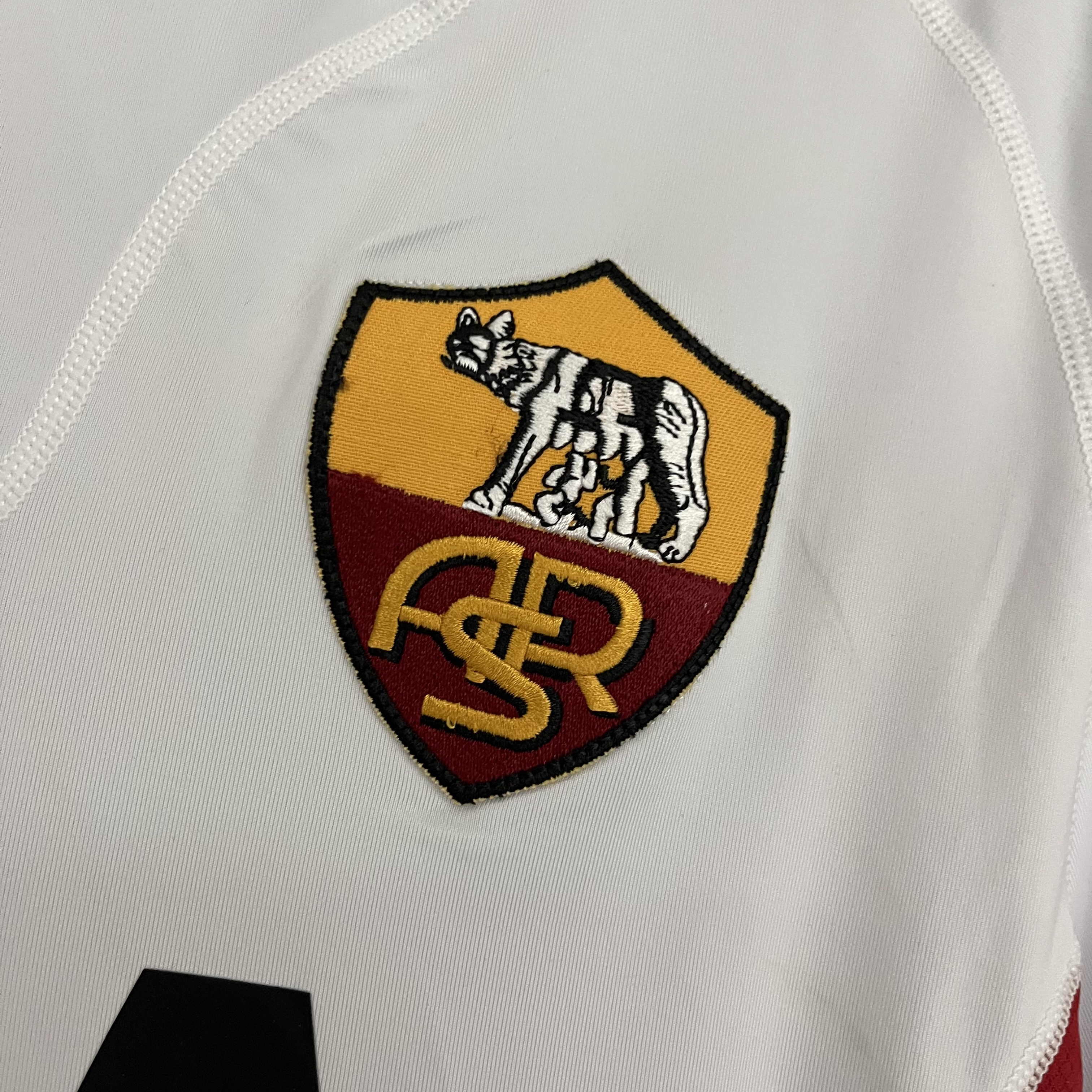 Roma Mens Retro Away Jersey