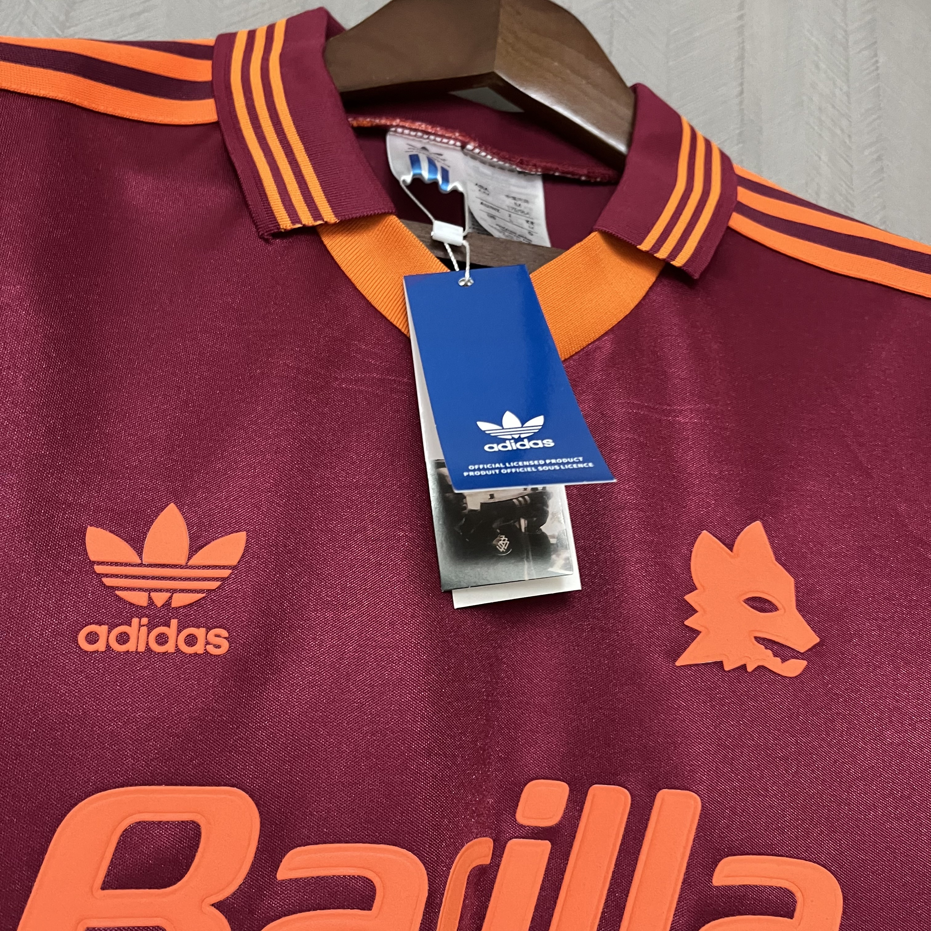 Roma Mens Retro Home Jersey