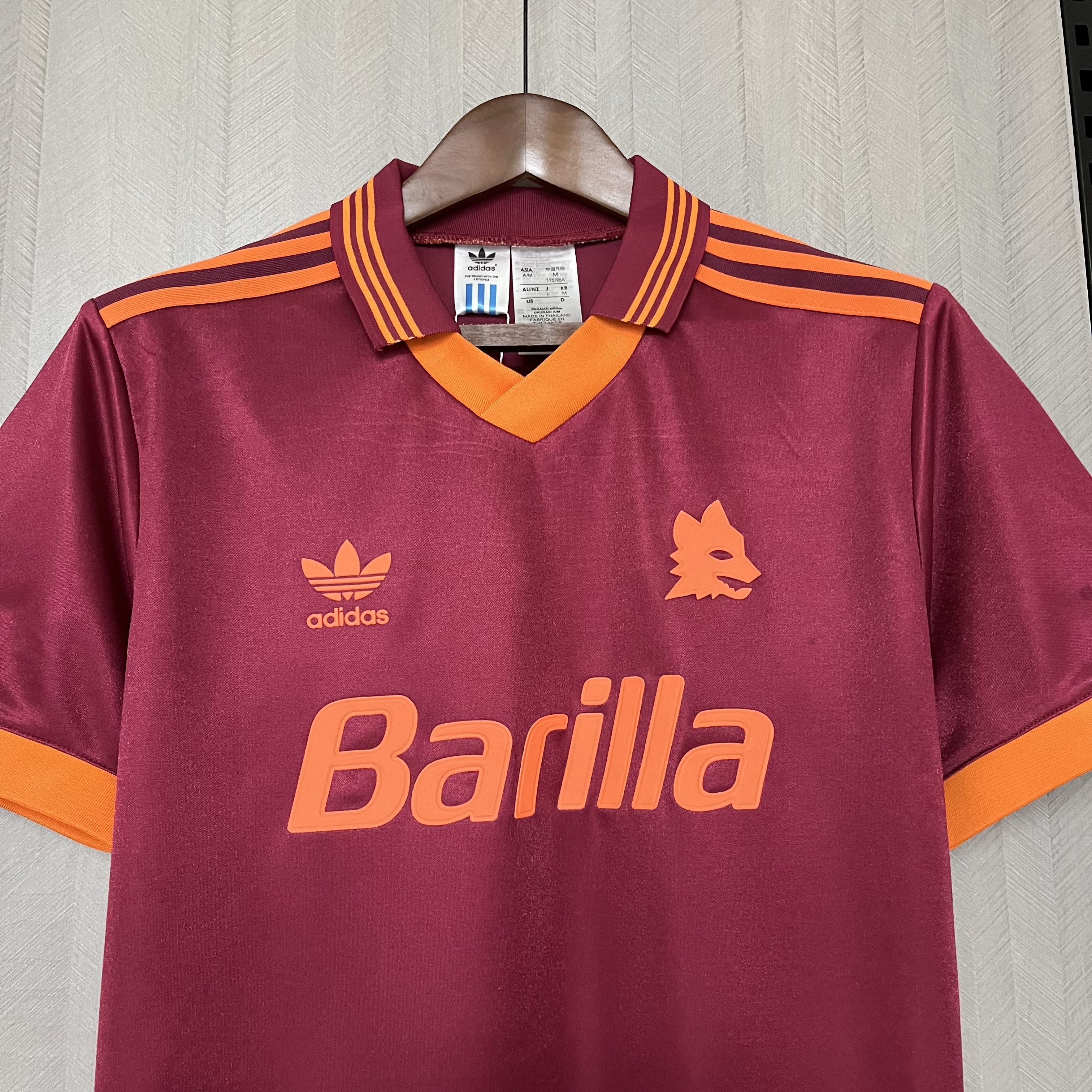 Roma Mens Retro Home Jersey