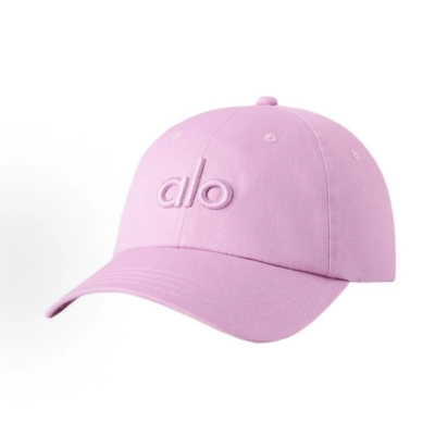 Alo Yoga Off-Duty Cap Candy Heart Pink 01