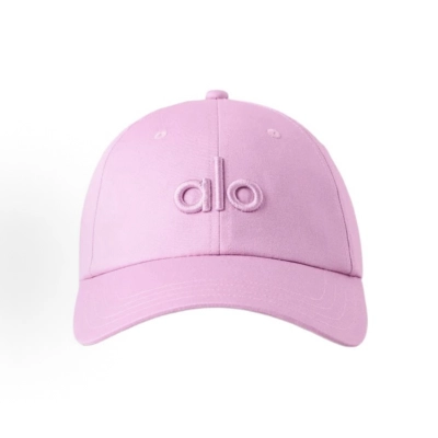 Alo Yoga Off-Duty Cap Candy Heart Pink 02