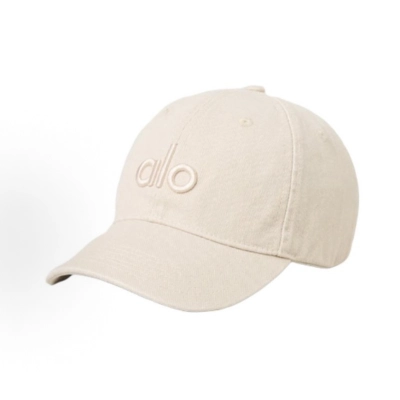 Alo Yoga Washed Off-Duty Cap Sand Dollar 01