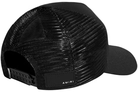 AMIRI Core Logo Trucker Cap Black/Dusty Blue