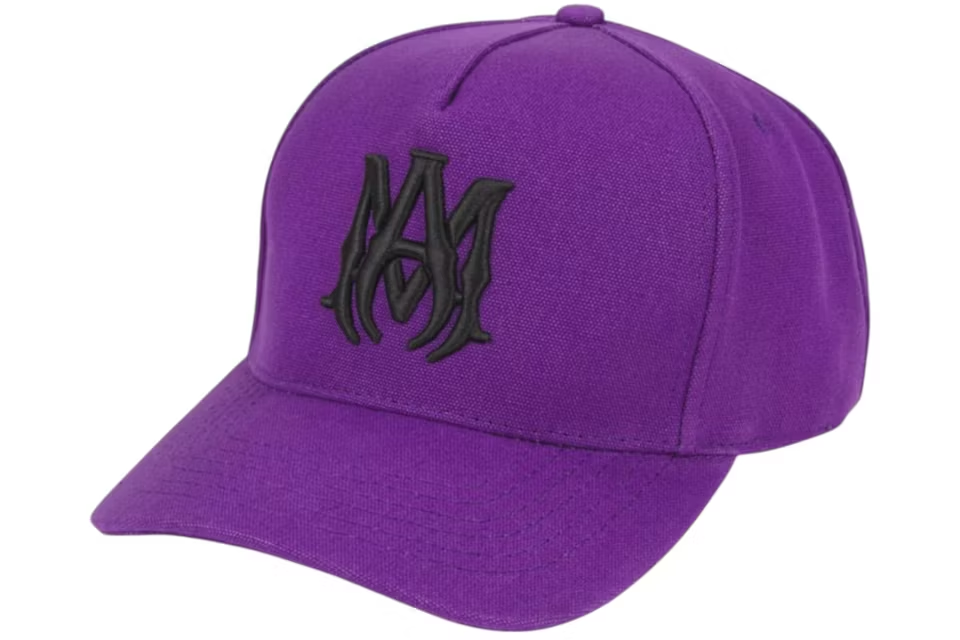 AMIRI Full Canvas Ma Hat Purple