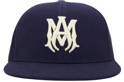 AMIRI MA Fitted Cap Blue