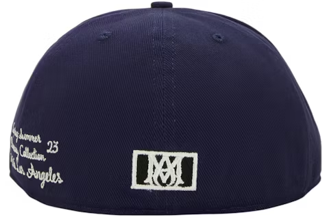 AMIRI MA Fitted Cap Blue