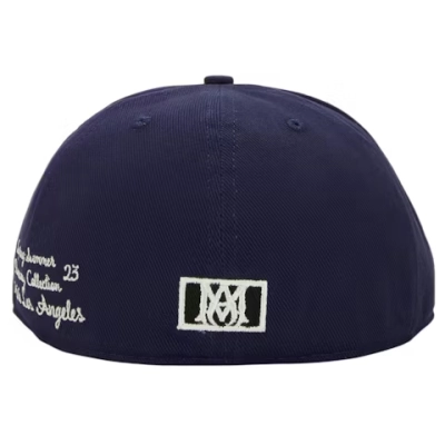 AMIRI MA Fitted Cap Blue 02