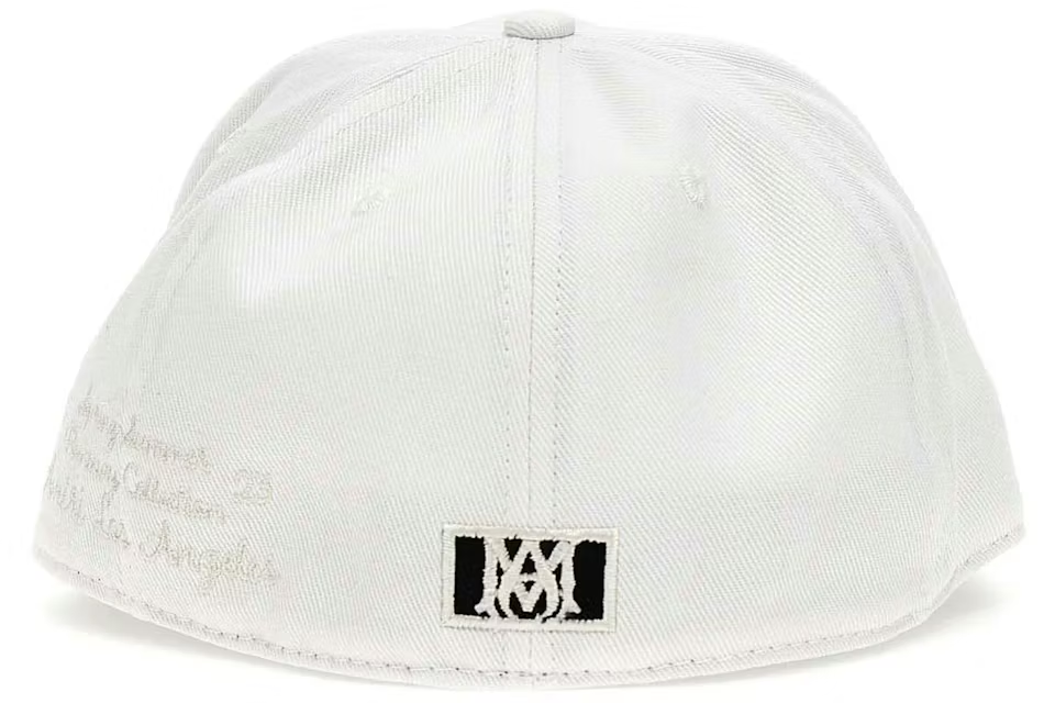 AMIRI MA Fitted Cap White