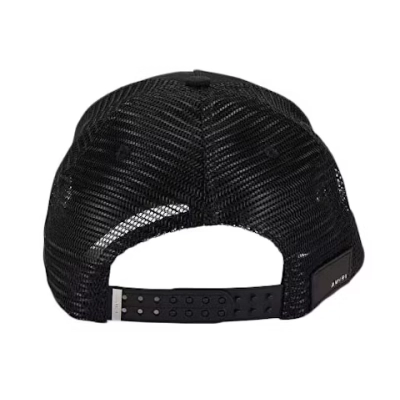 AMIRI T.G.C.W. Trucker Hat Black 02