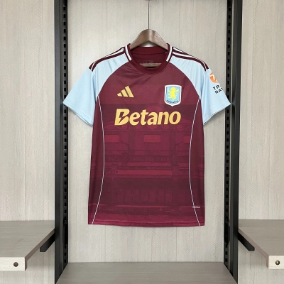 Aston Villa 2025/26 Mens Jersey 01