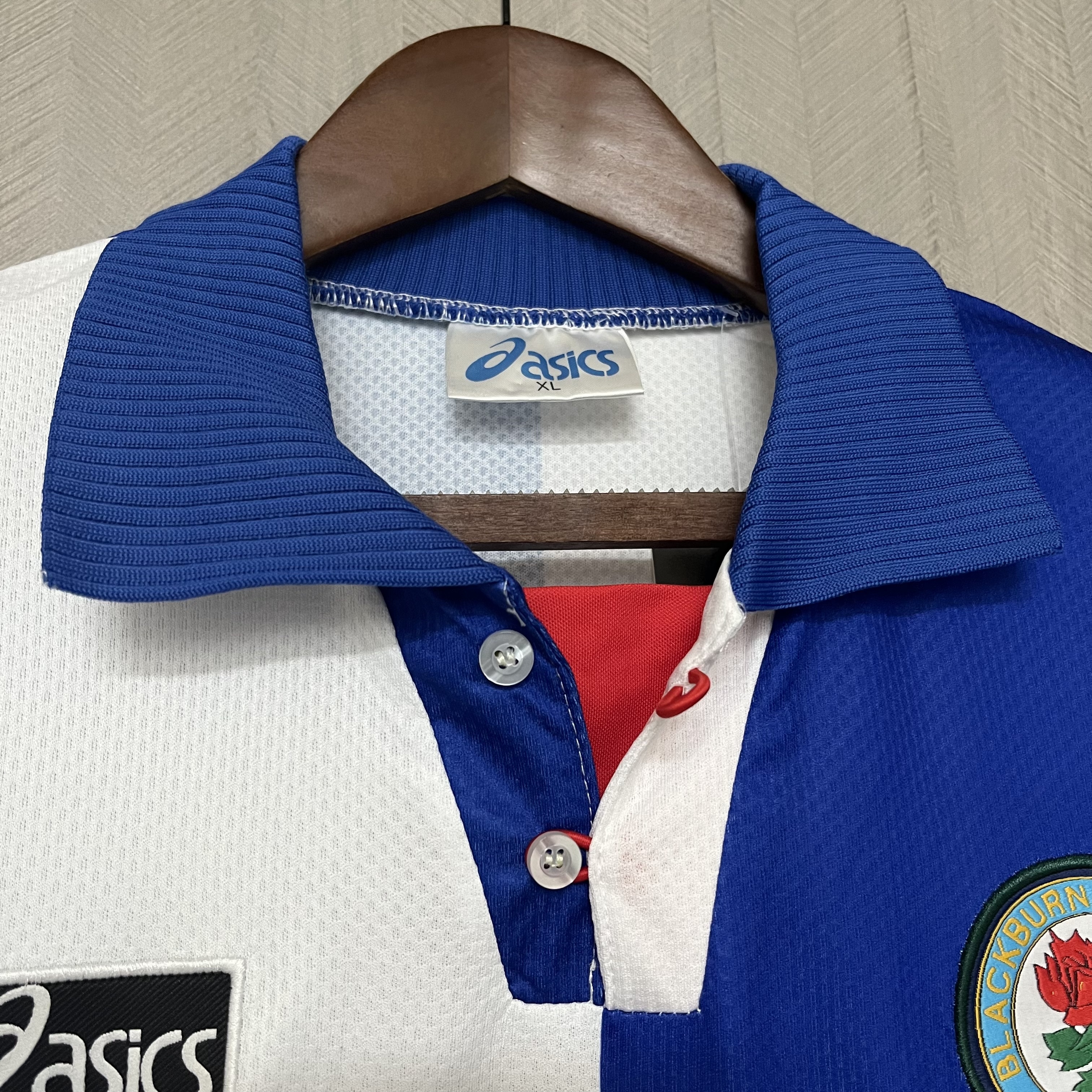 Blackburn Rovers 1994/95 Mens Retro Home Jersey
