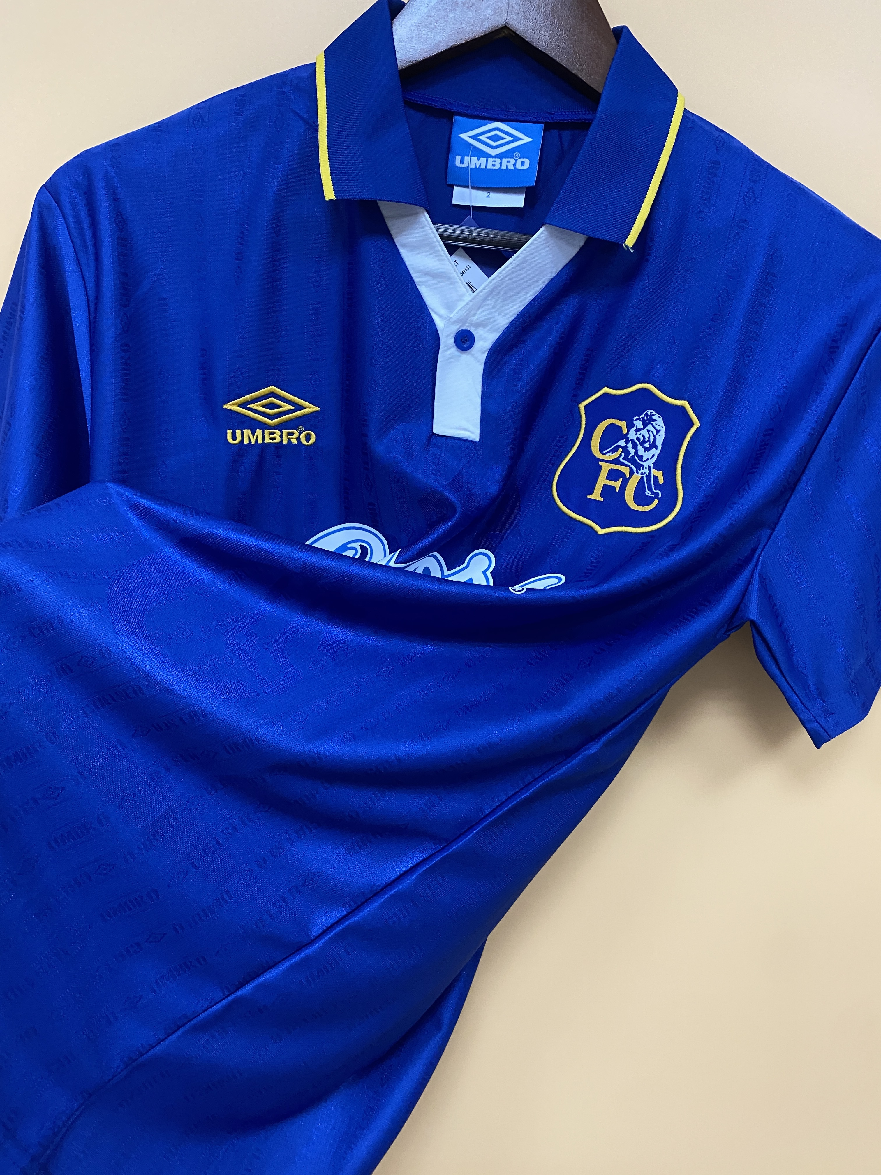 Chelsea 1995/97 Mens Retro Home Jersey
