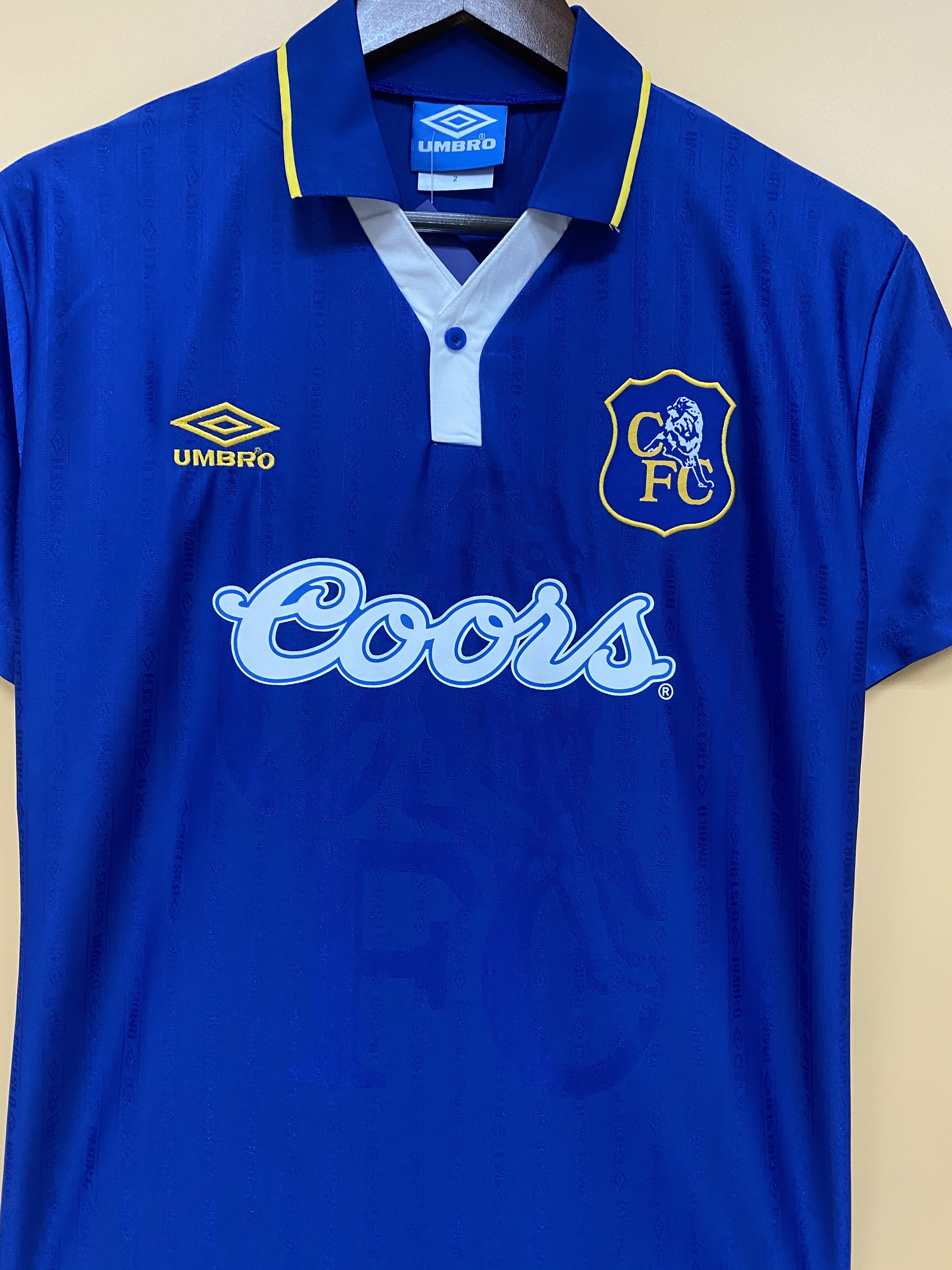 Chelsea 1995/97 Mens Retro Home Jersey