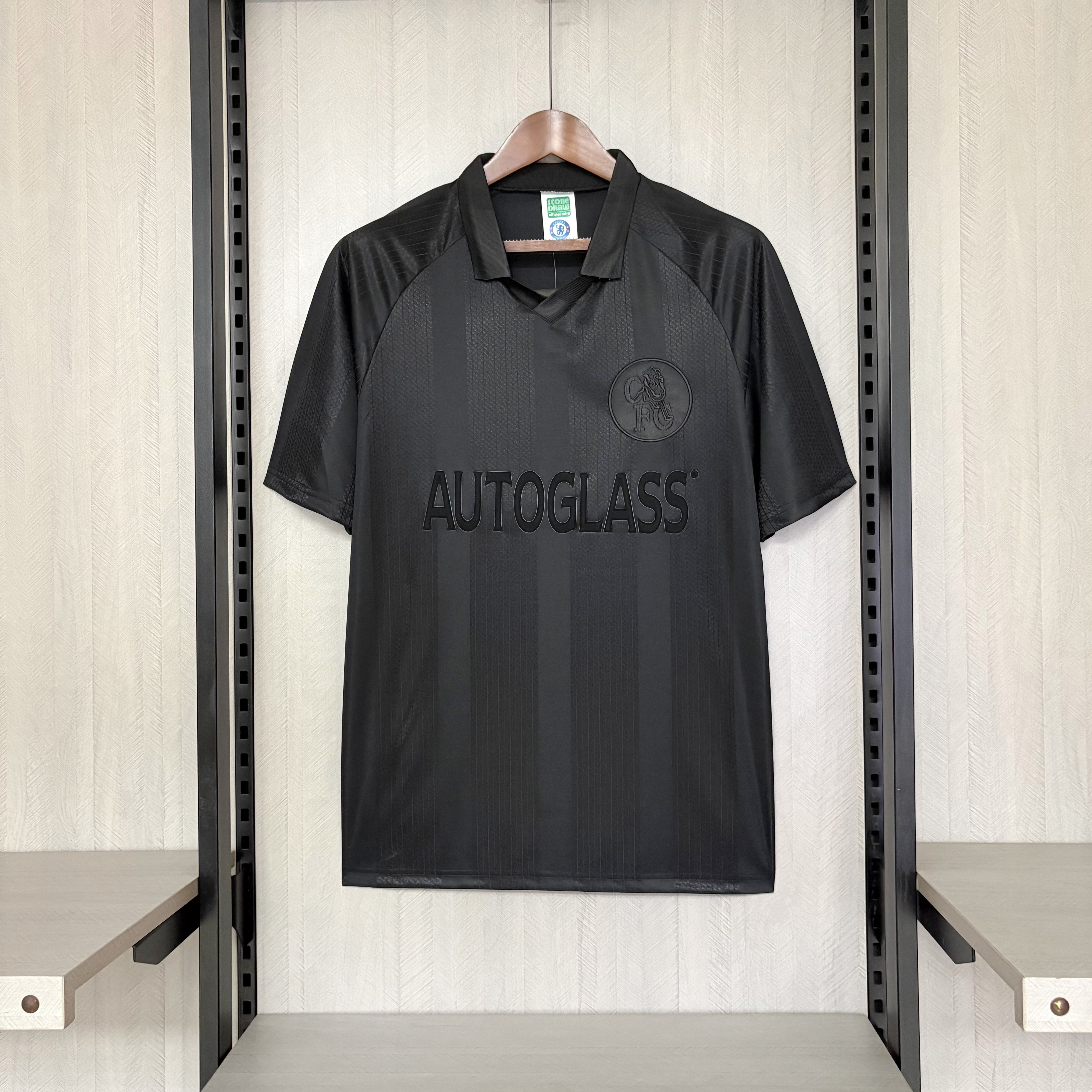 Chelsea 1998/99 Mens Retro Black Jersey