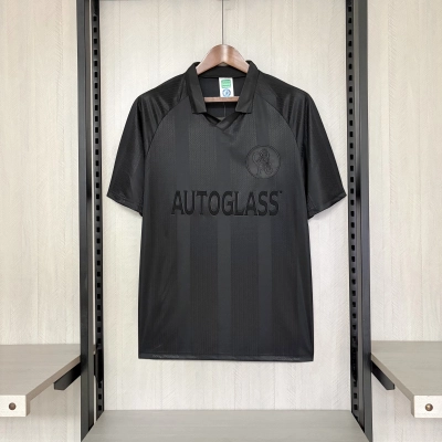 Chelsea 1998/99 Mens Retro Black Jersey 01
