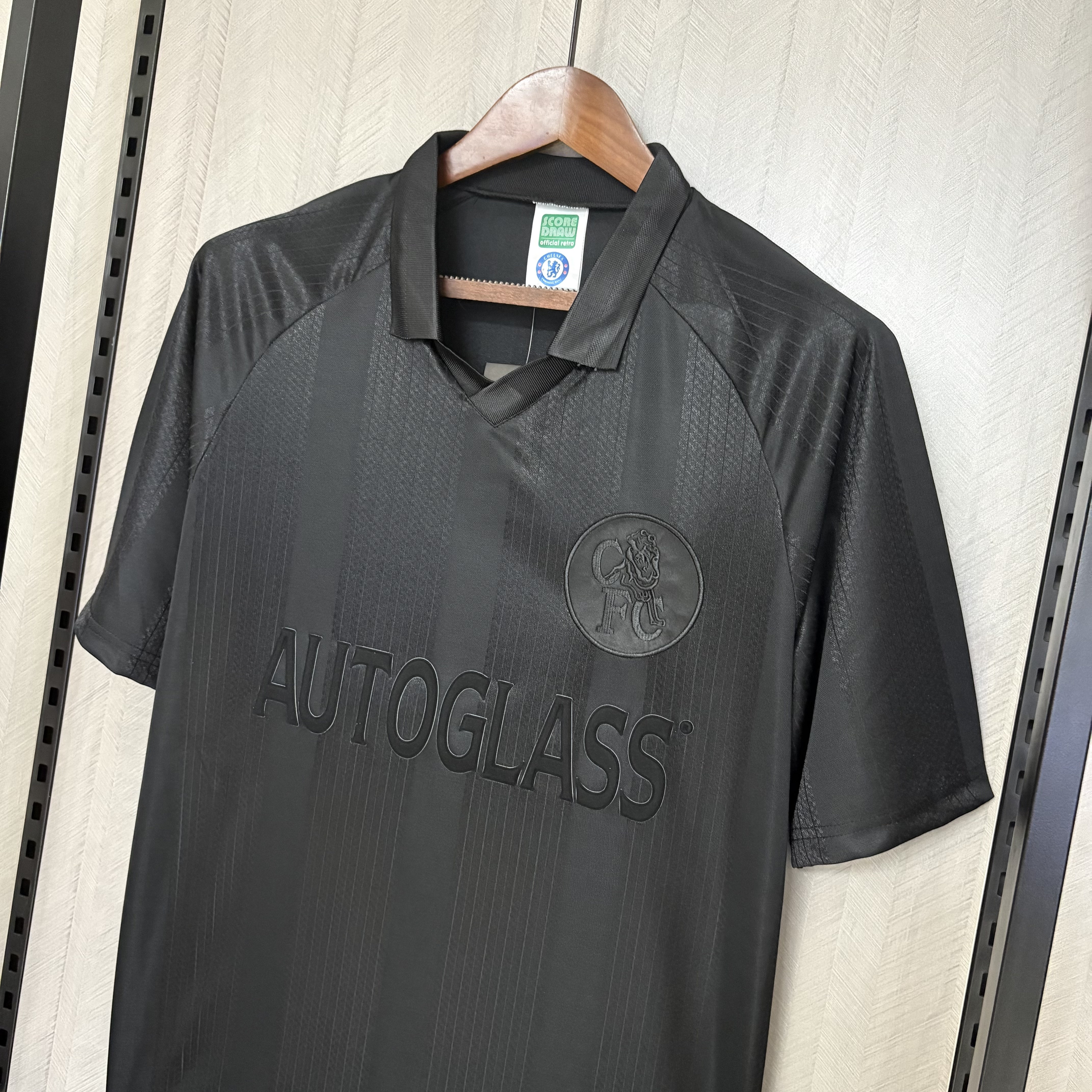 Chelsea 1998/99 Mens Retro Black Jersey