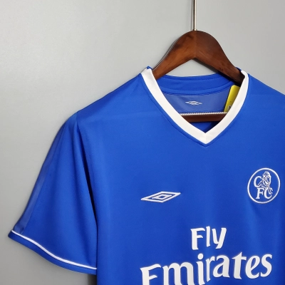 Chelsea 2003/05 Mens Retro Home Jersey 02