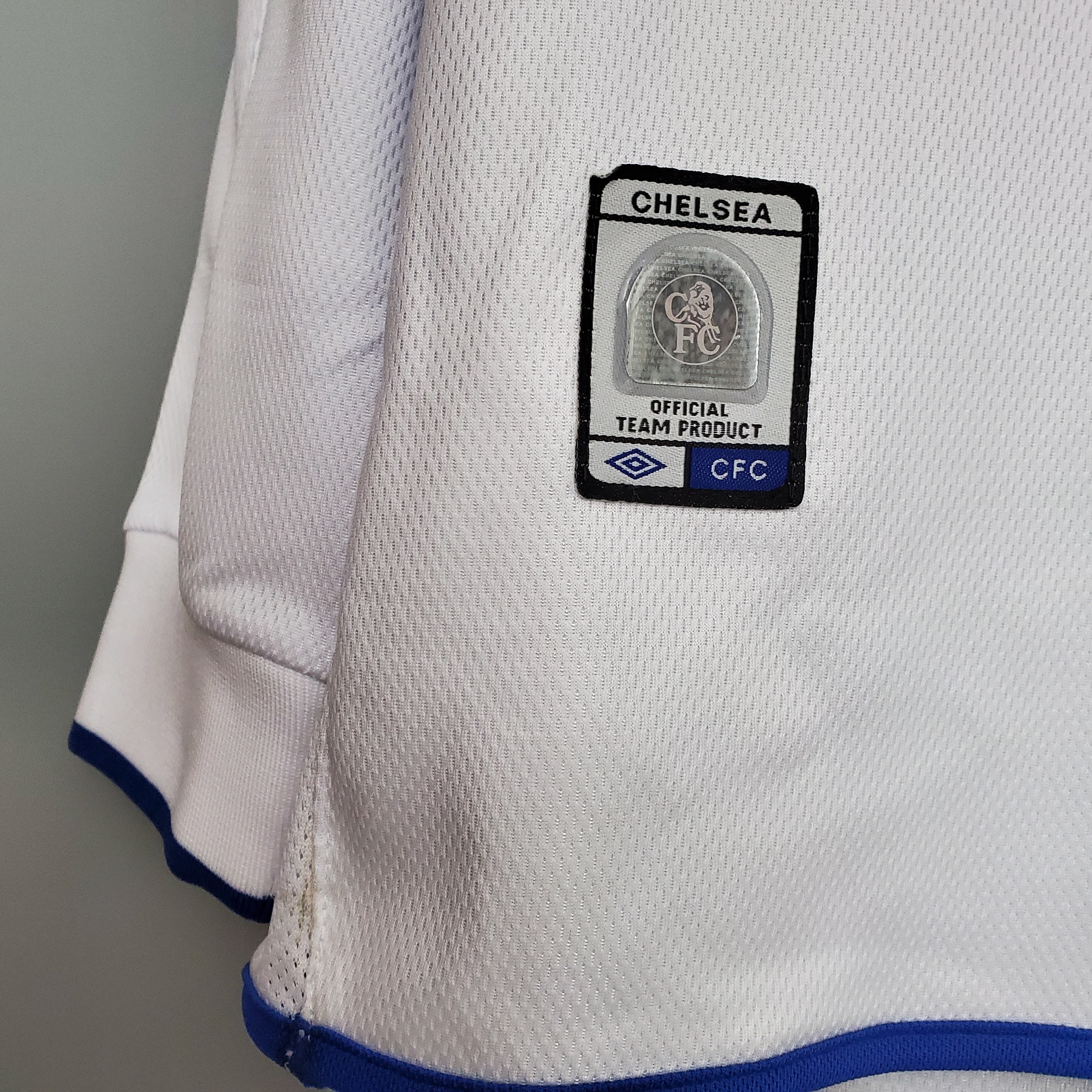 Chelsea 2003/05 Mens Retro Long Sleeve Away Jersey