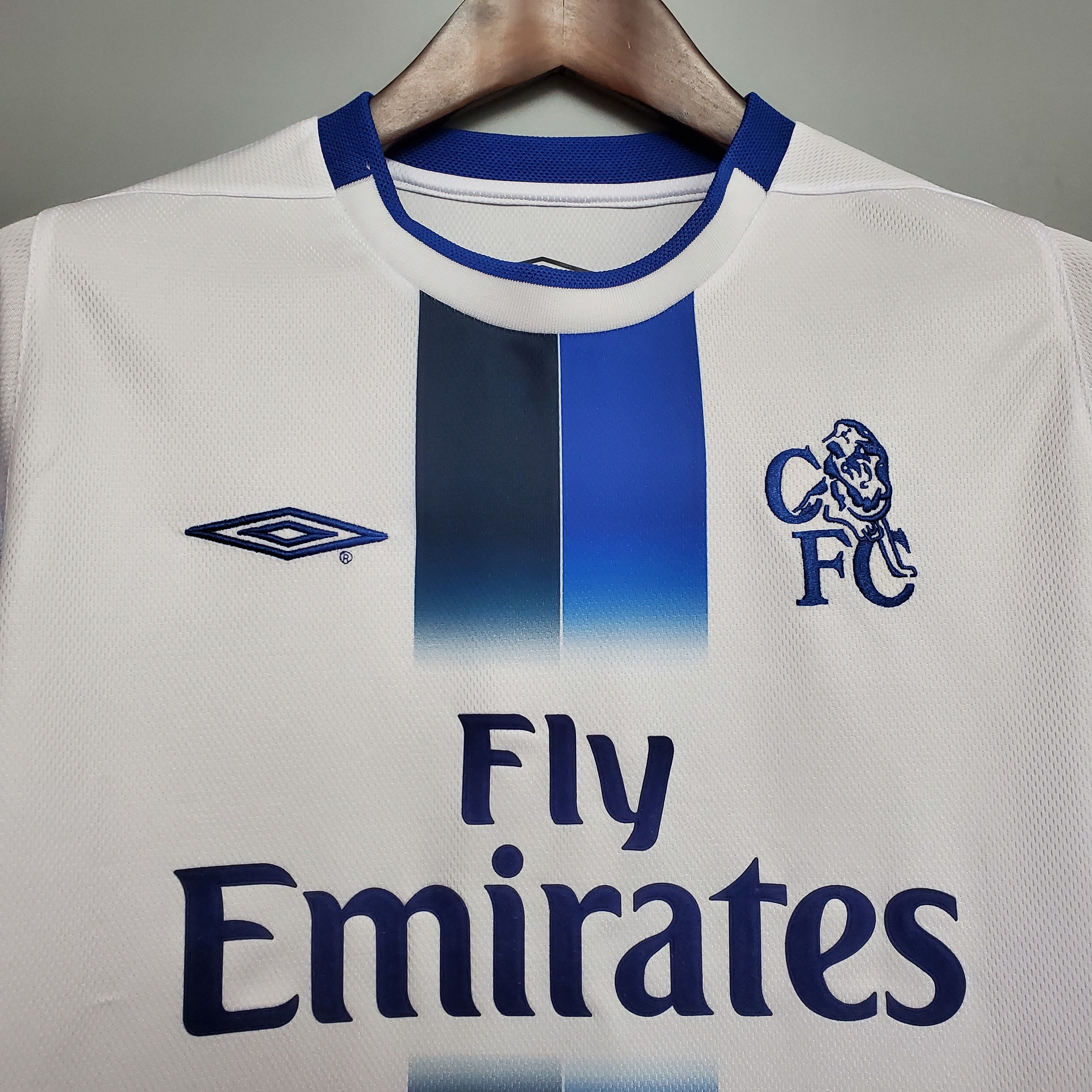 Chelsea 2003/05 Mens Retro Long Sleeve Away Jersey