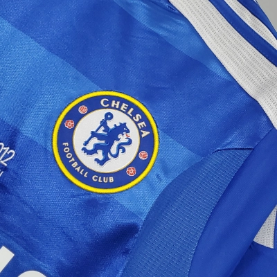 Chelsea 2012 Mens Retro Champions League Edition Home Jersey 02