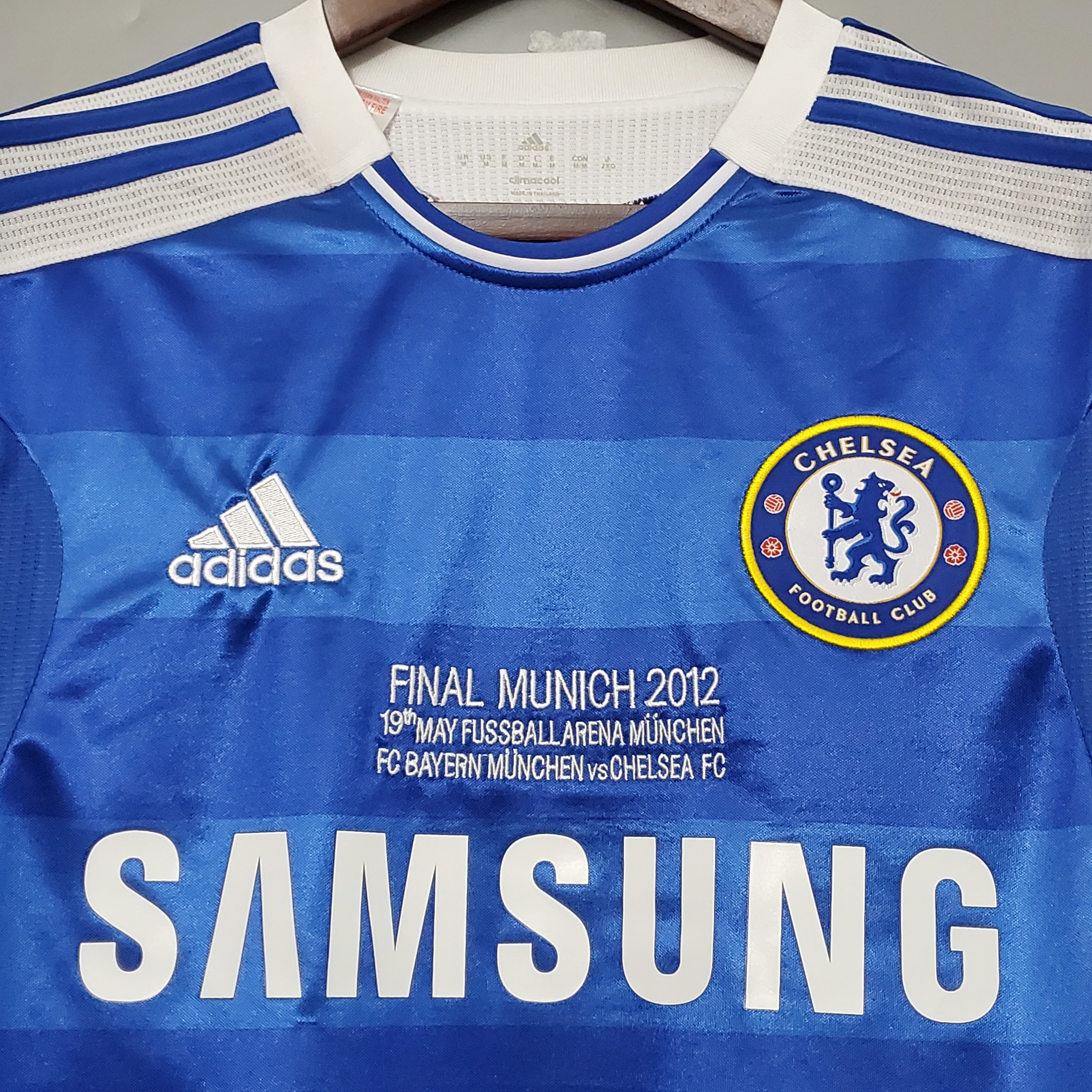 Chelsea 2012 Mens Retro Champions League Edition Home Jersey
