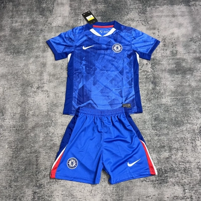 Chelsea 2025/26 Kids Home Jersey 01