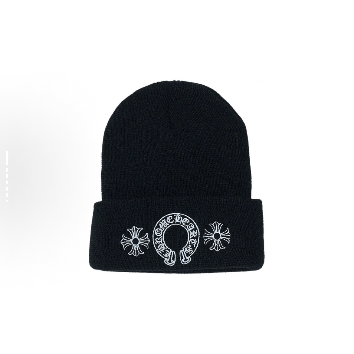 Chrome Hearts Horseshoe Beanie Black