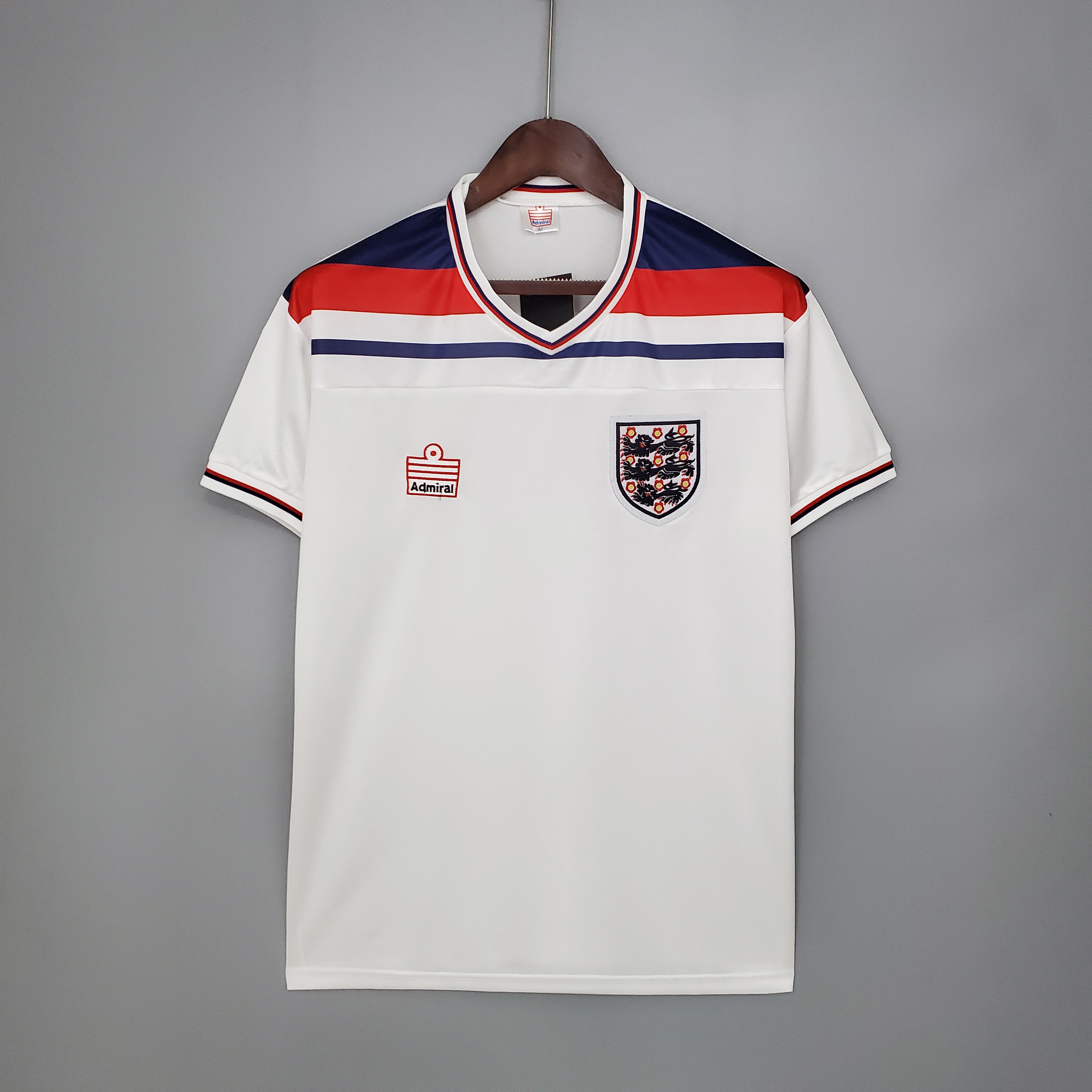 England 1982 Mens Retro Home Jersey