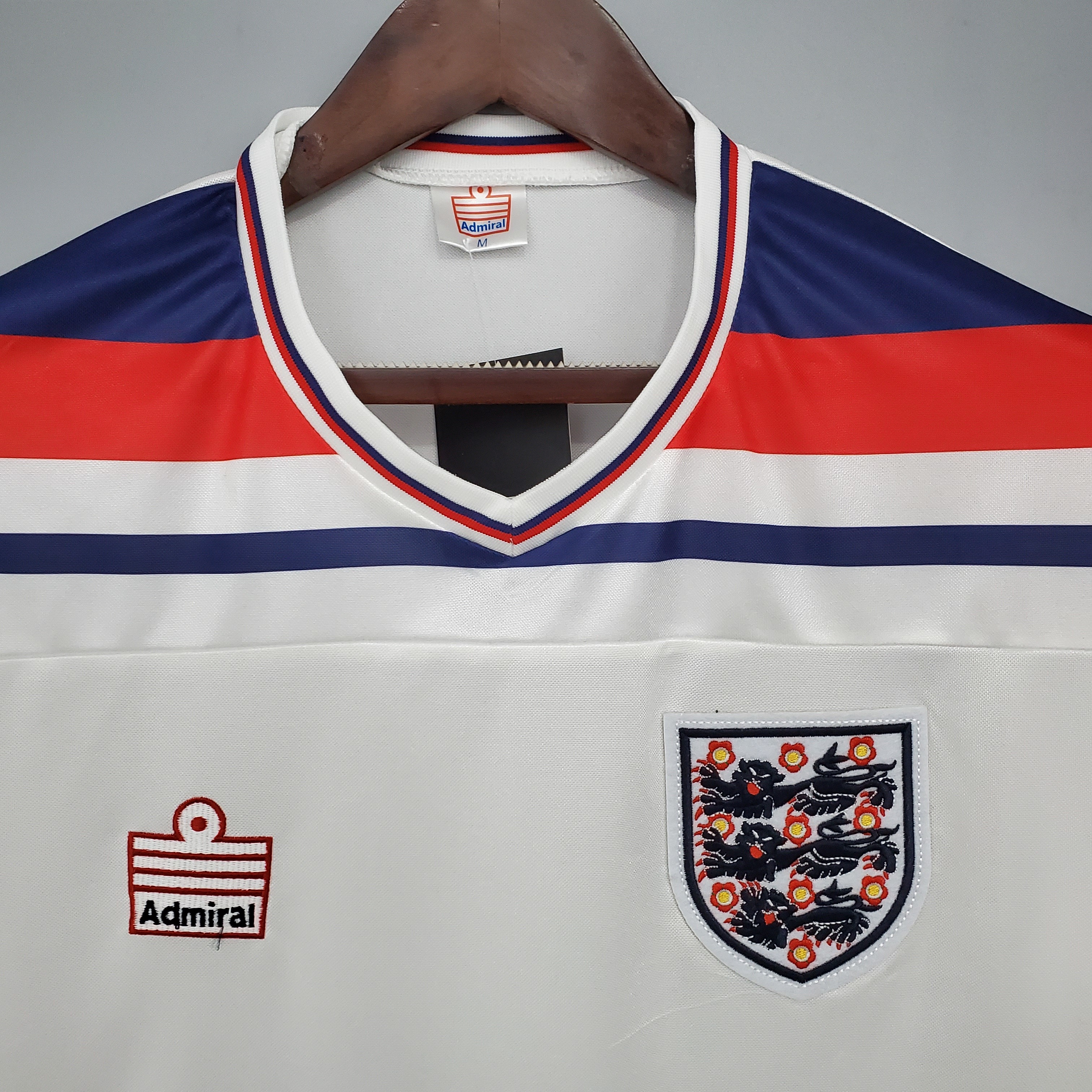 England 1982 Mens Retro Home Jersey