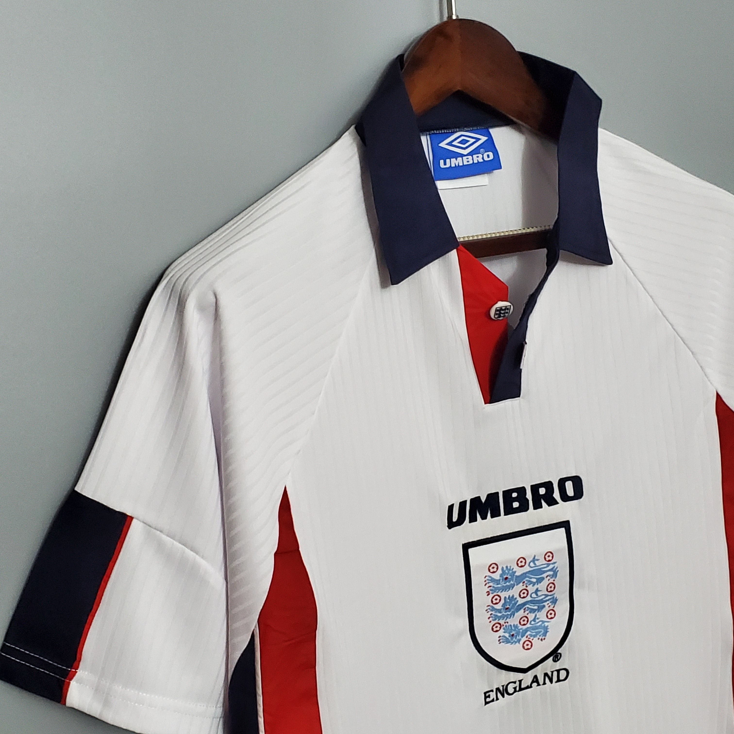 England 1998 Mens Retro Home Jersey