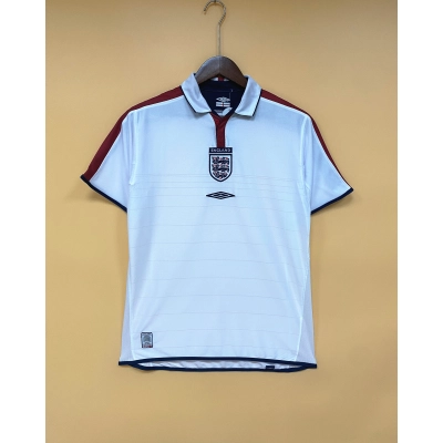 England 2004 Mens Retro Home Jersey 01