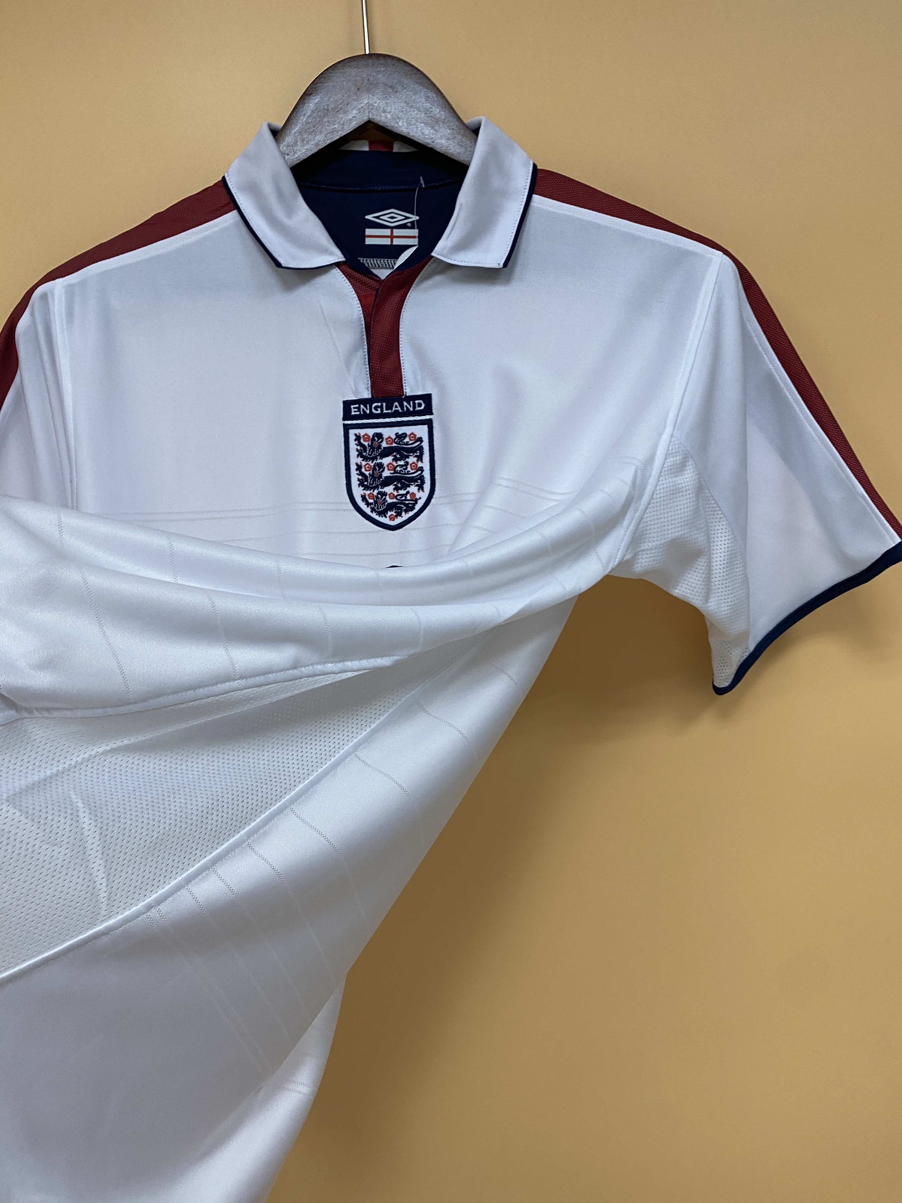 England 2004 Mens Retro Home Jersey