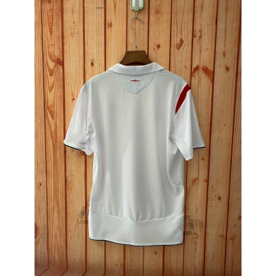 England 2006 Mens Retro Home Jersey 02
