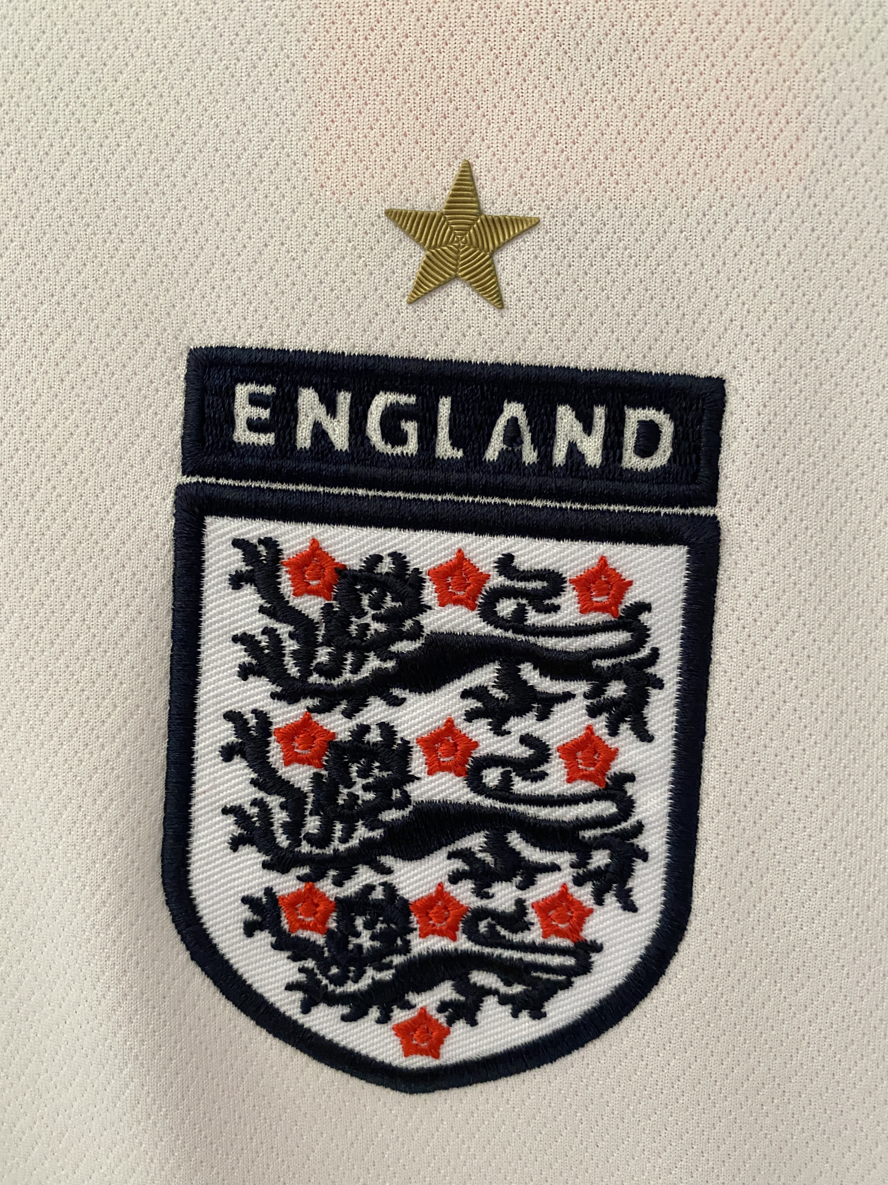England 2006 Mens Retro Home Jersey