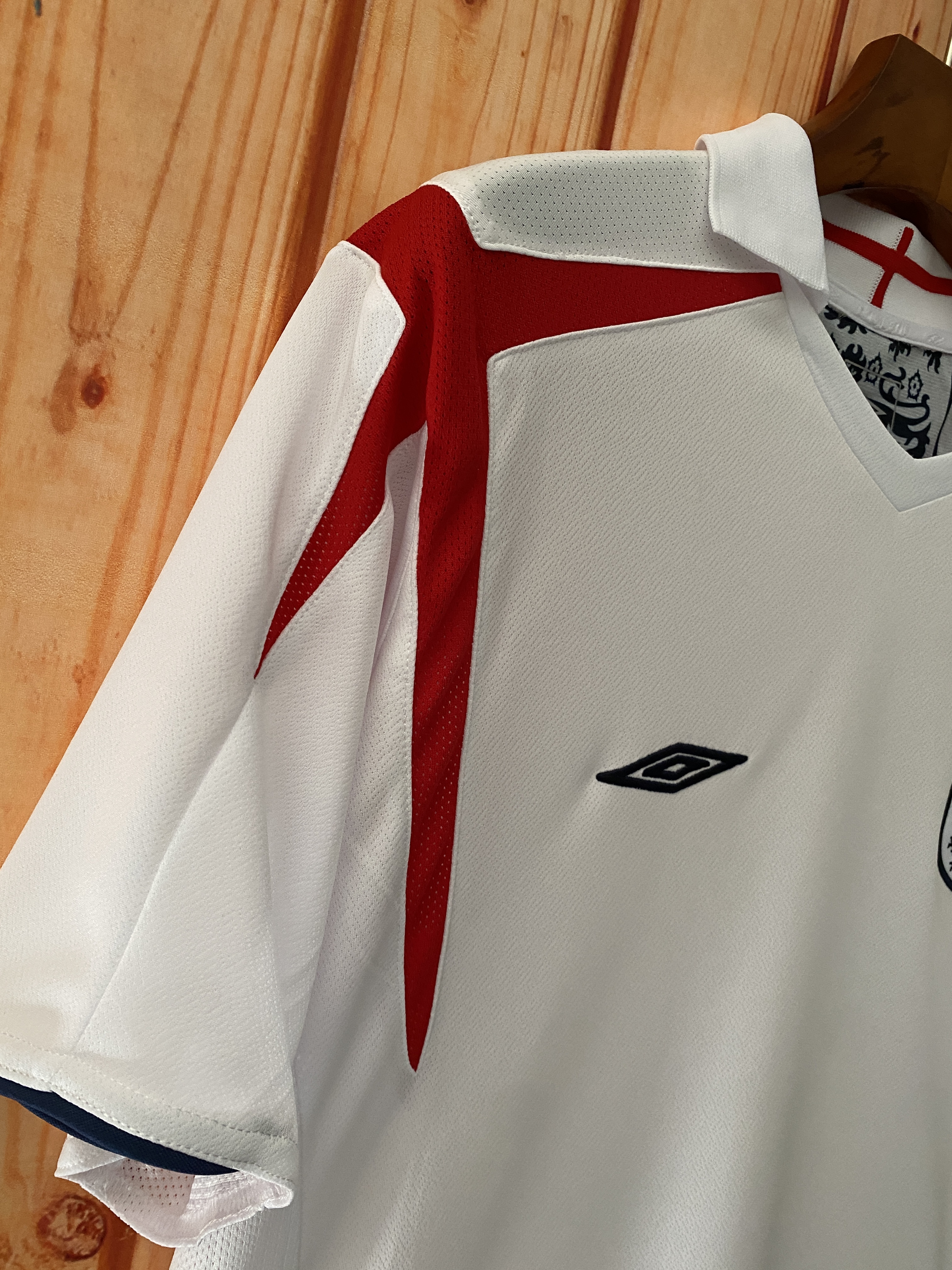 England 2006 Mens Retro Home Jersey