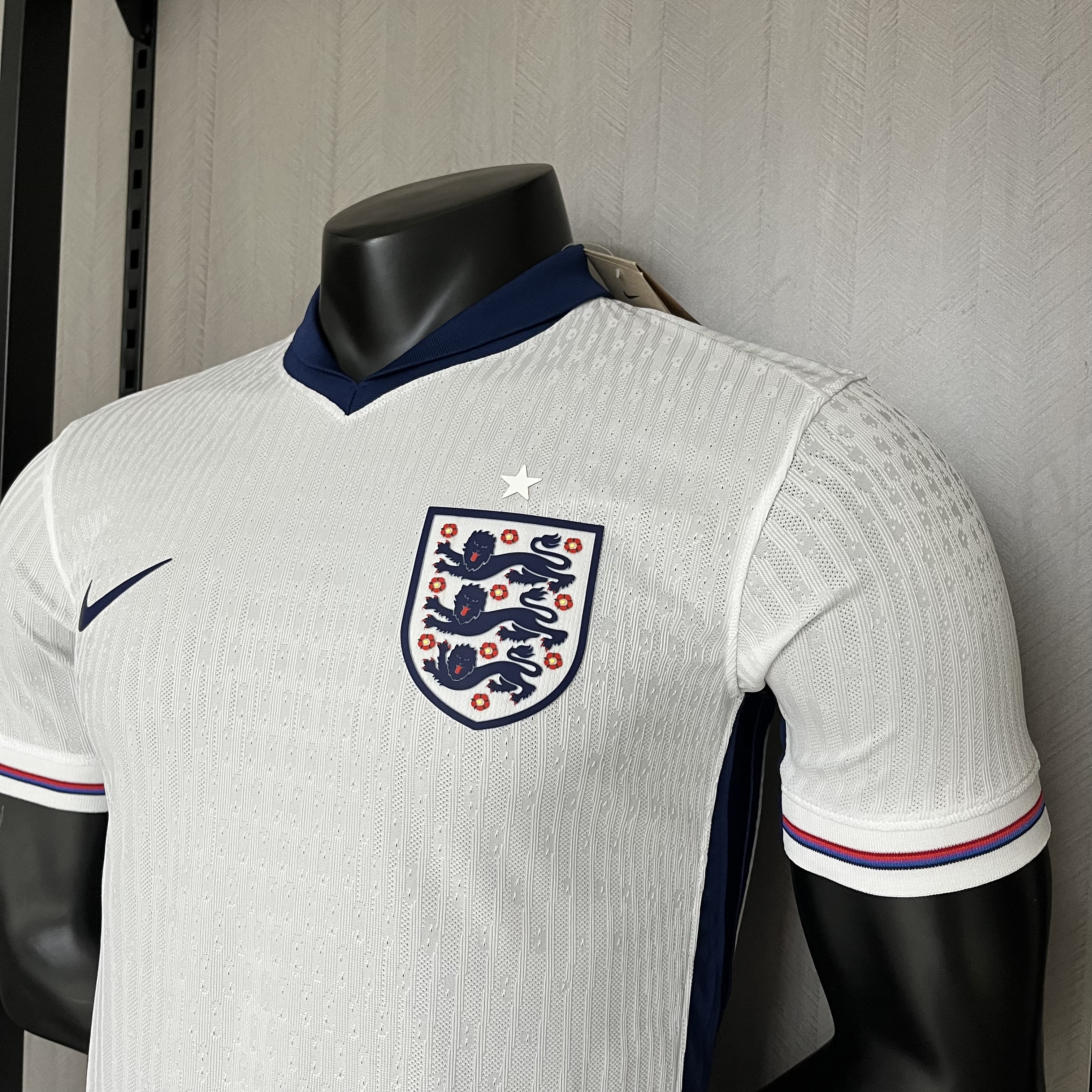 England 2024/25 Mens Player Version Home Jersey