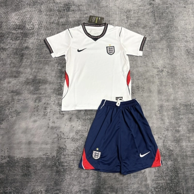 England 2026 Kids Home Jersey 01