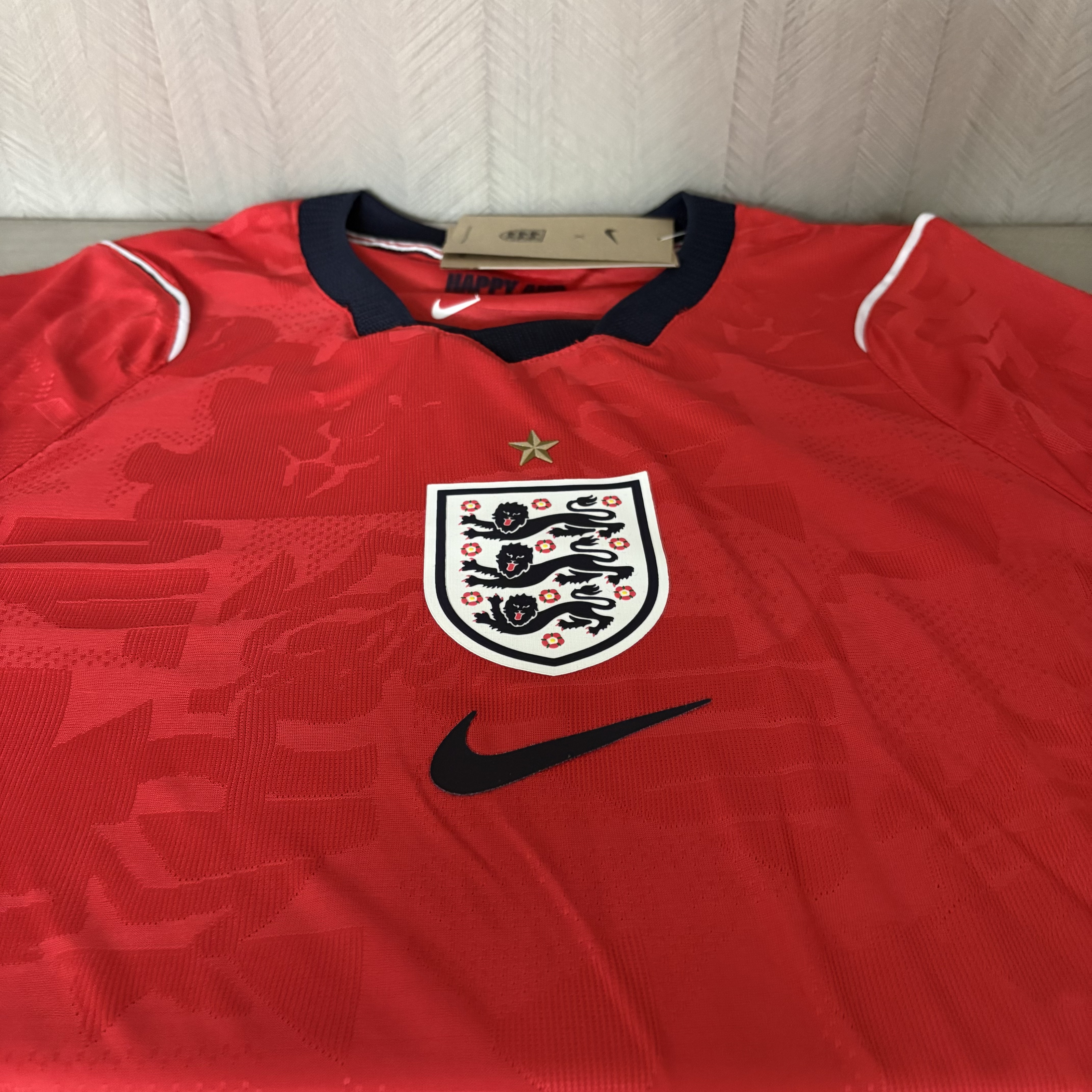 England 2026 Mens Player Version Long Sleeve Away Jersey
