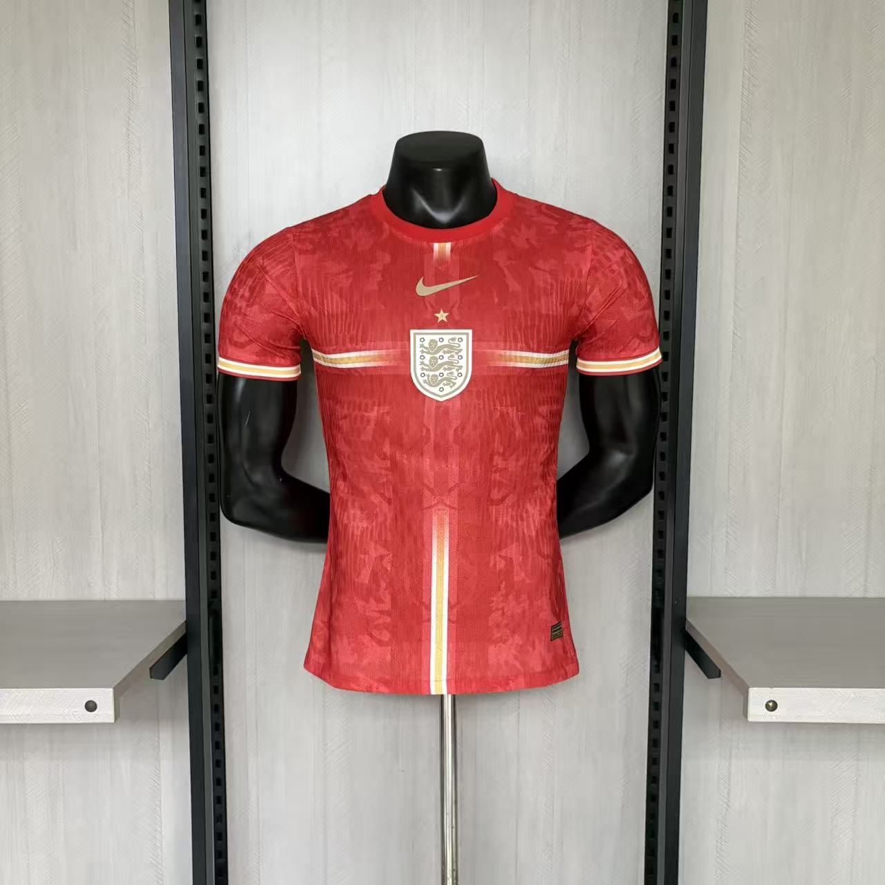 England 2026 Mens Player Version Red Jersey