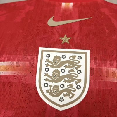 England 2026 Mens Player Version Red Jersey 02