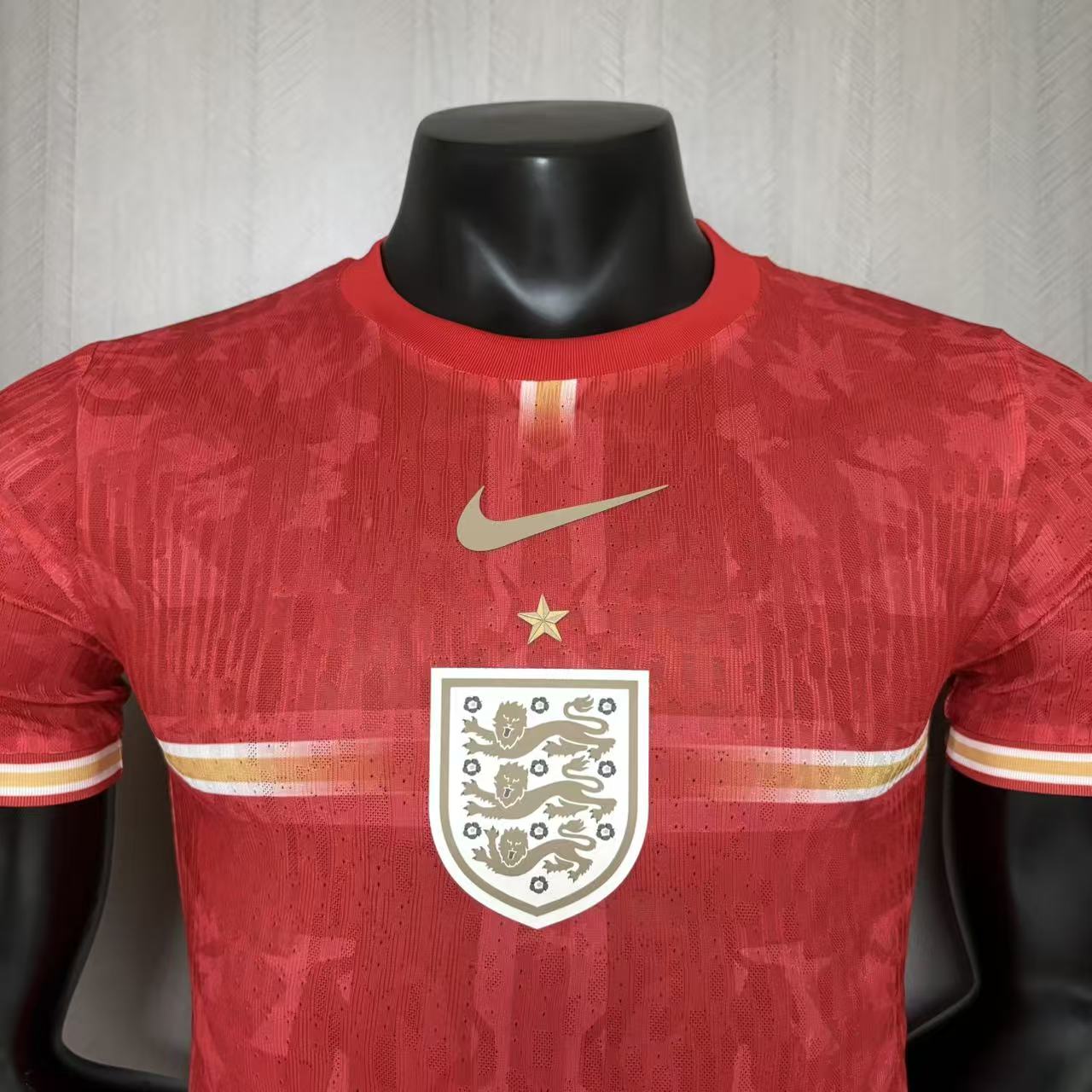 England 2026 Mens Player Version Red Jersey
