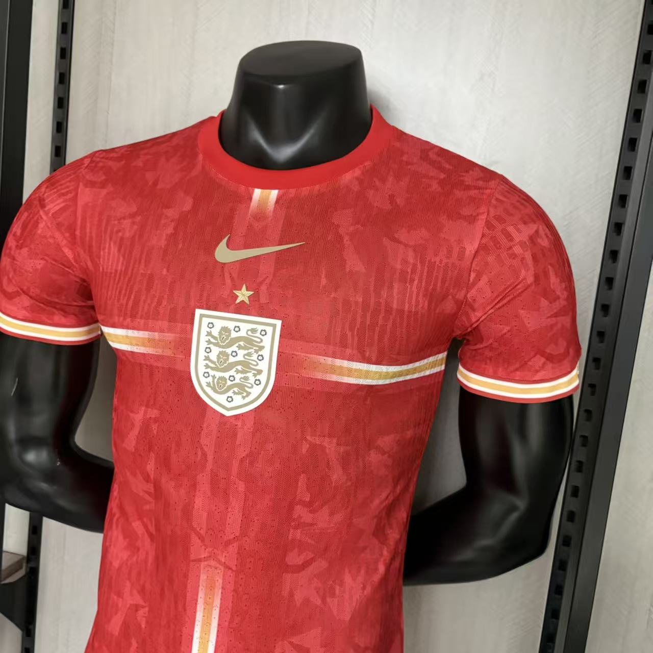 England 2026 Mens Player Version Red Jersey