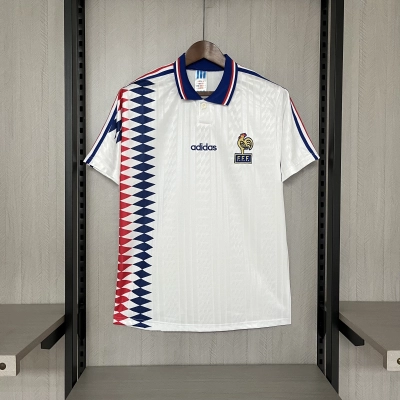 France 1994/95 Mens Retro Away Jersey 01