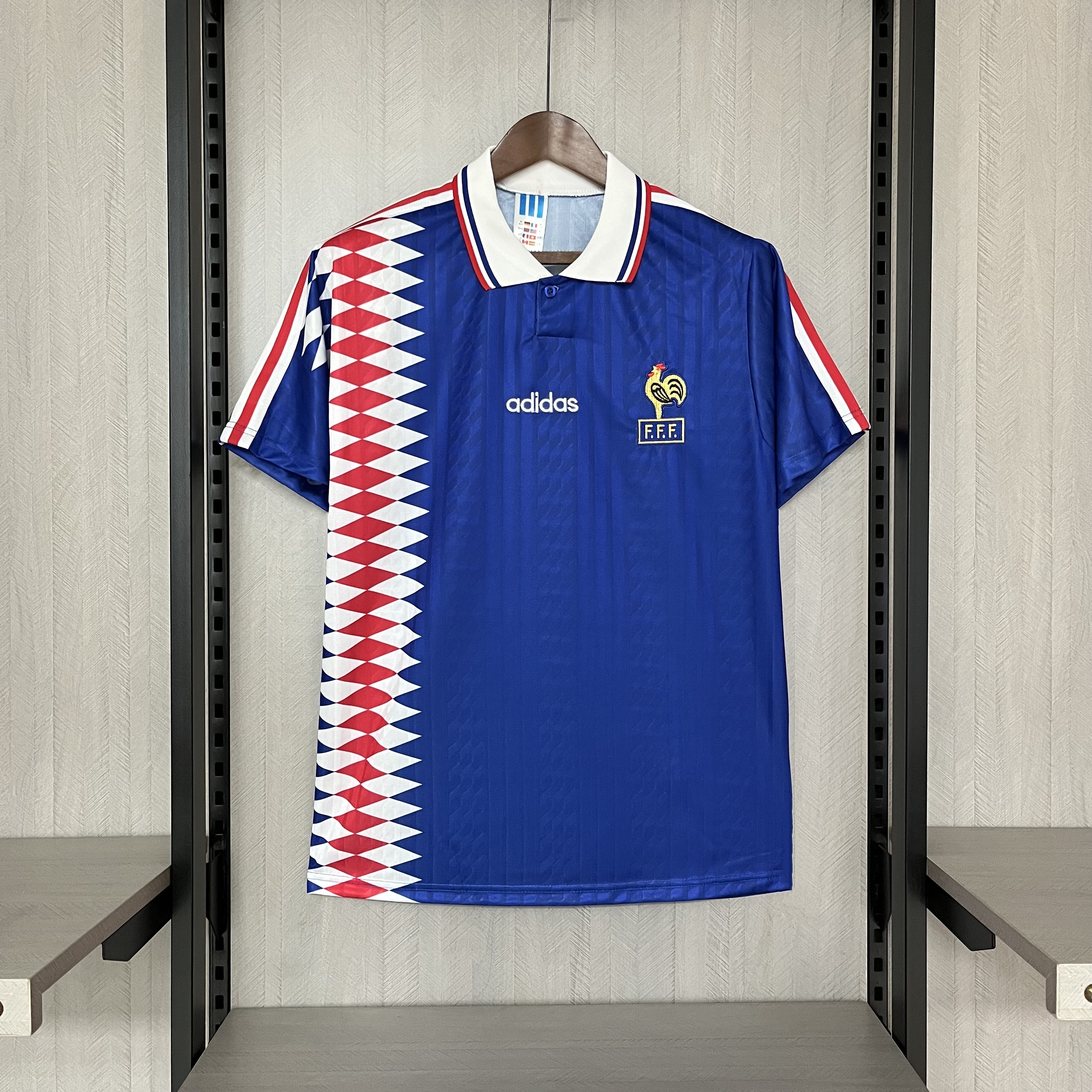 France 1994/95 Mens Retro Home Jersey