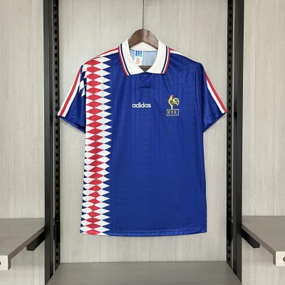 France 1994/95 Mens Retro Home Jersey 01