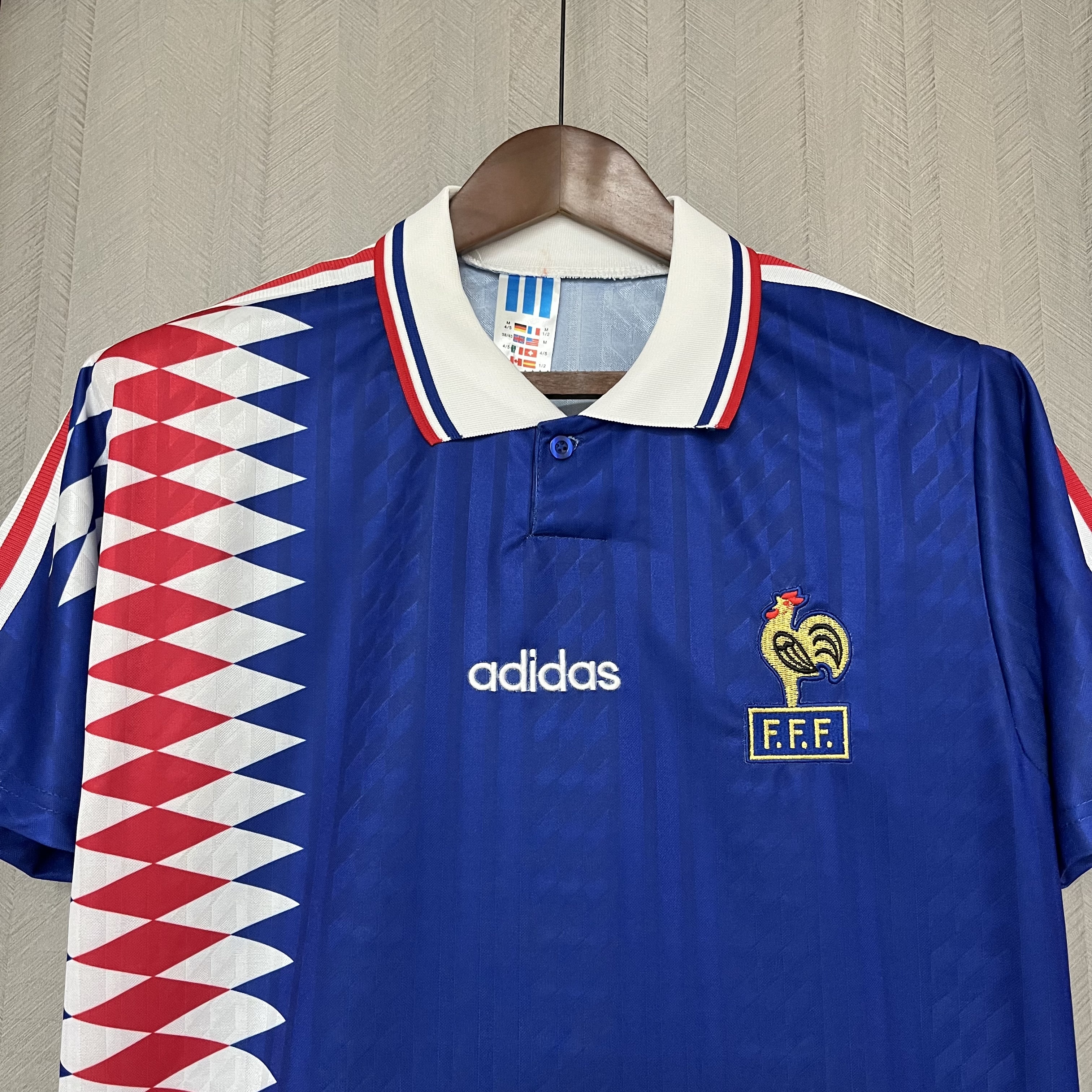 France 1994/95 Mens Retro Home Jersey