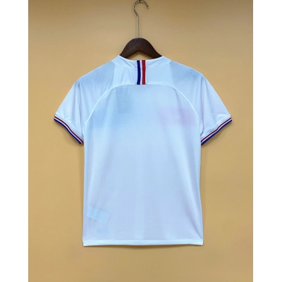 France 2018 Mens Retro White Training Kit 02