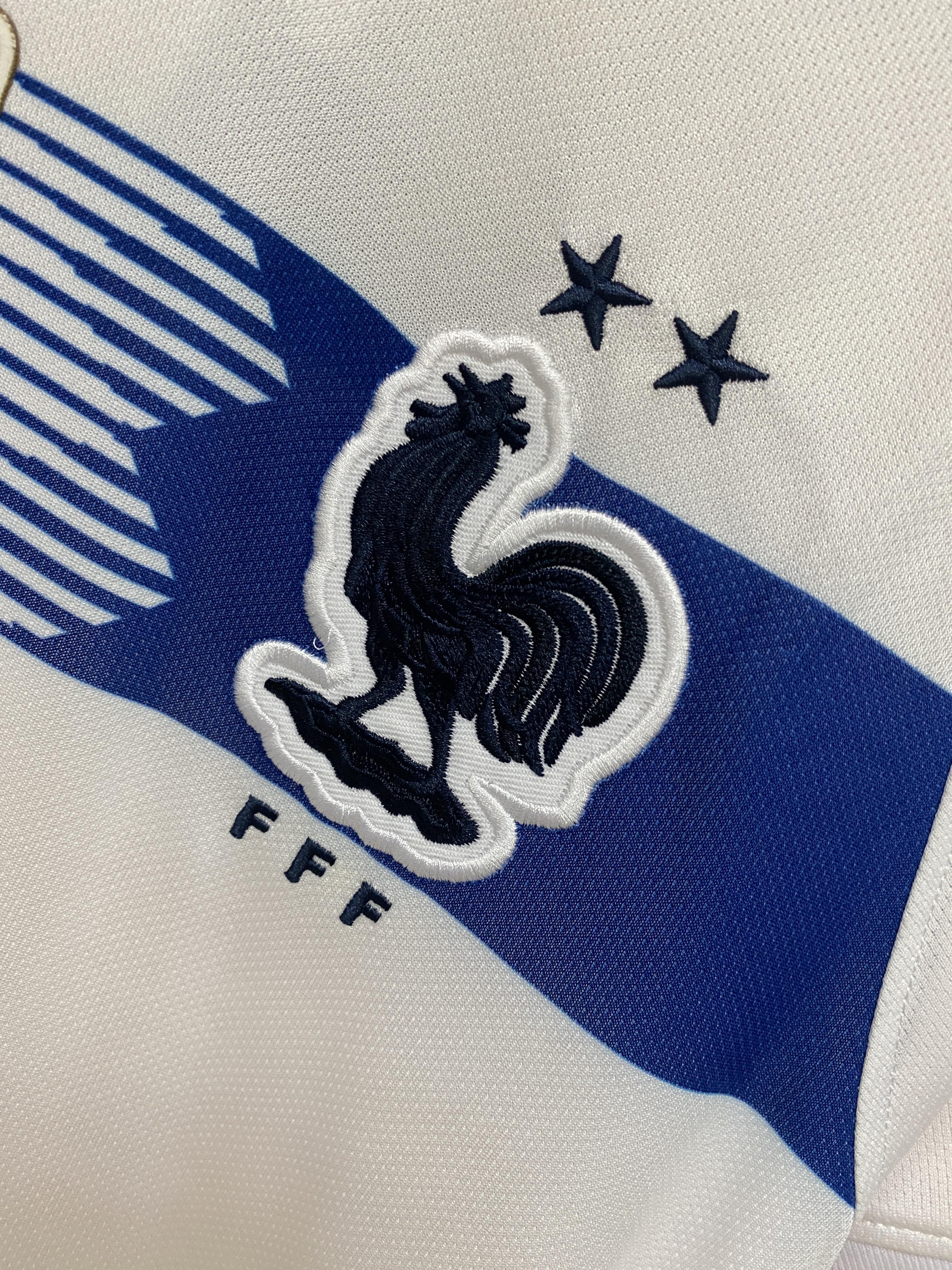 France 2018 Mens Retro White Training Kit