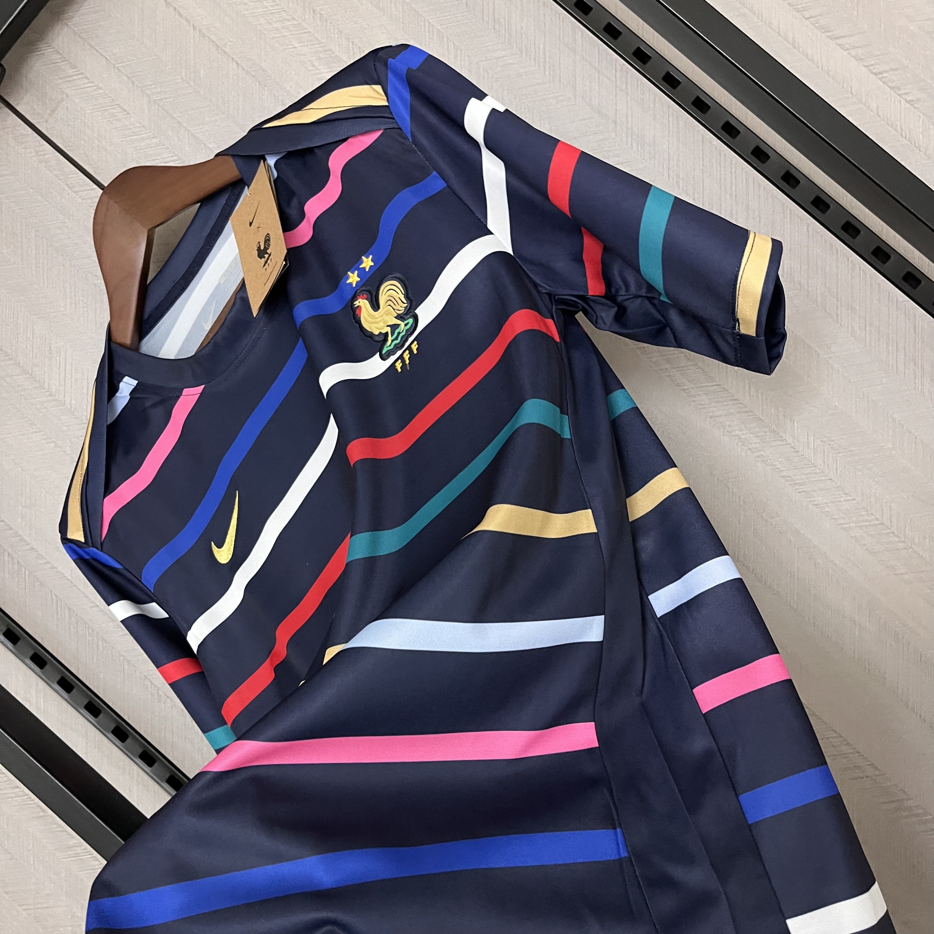 France 2024/25 Mens Blue Training Kit